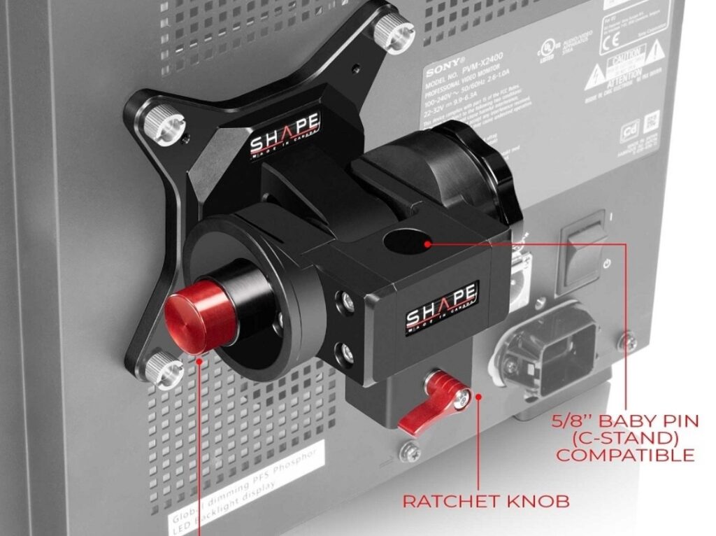 SHAPE VESA MONITOR MOUNT TO SCTAND 